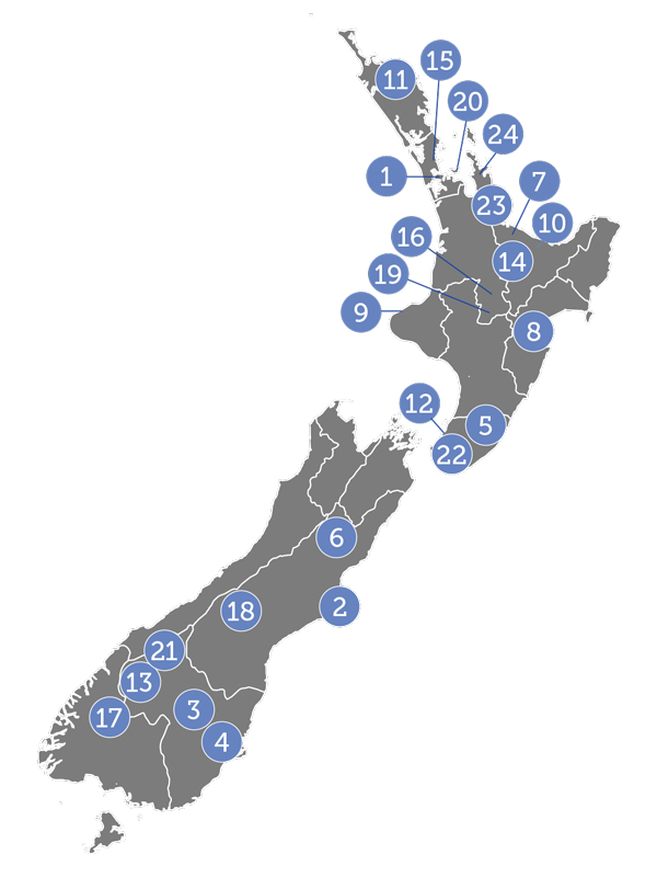 NZ police holiday homes
