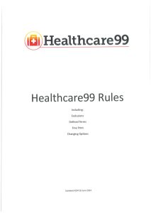 firefighters healthcare99 rules