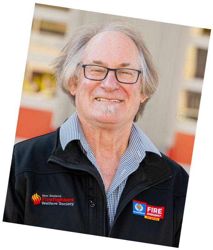 Bill Swan, Chair of NZ Firefighters Welfare Society