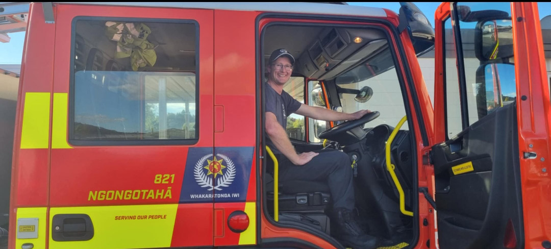 volunteer nz firefighter, Daniel